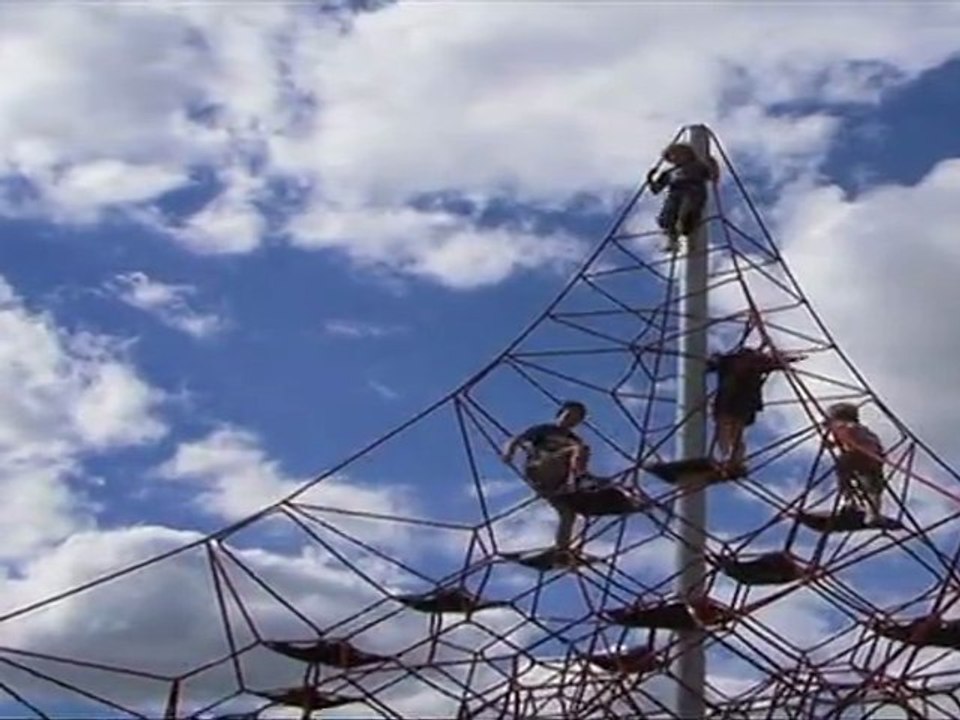 Les attractions de plein air du Futuroscope