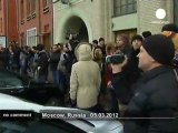 Russian police break up anti-Putin rallies - no comment