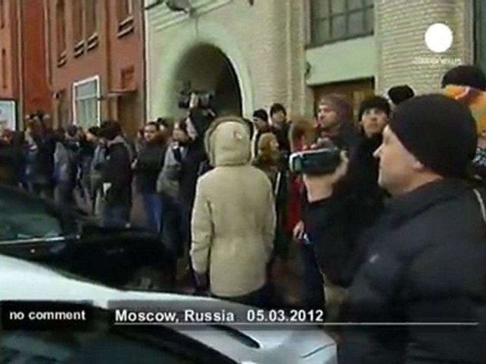 Russian police break up anti-Putin rallies - no comment