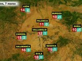 El tiempo en España por CCAA, el martes 6 y el miércoles 7 de marzo