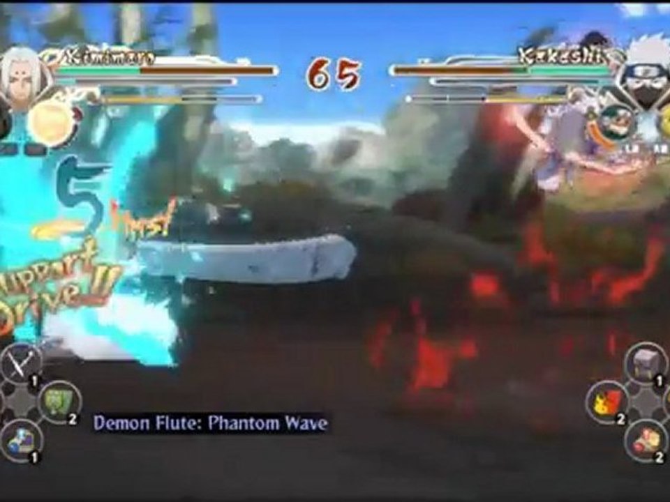 Naruto Ninja Storm Generations : Kimimaro / Kakashi Trailer