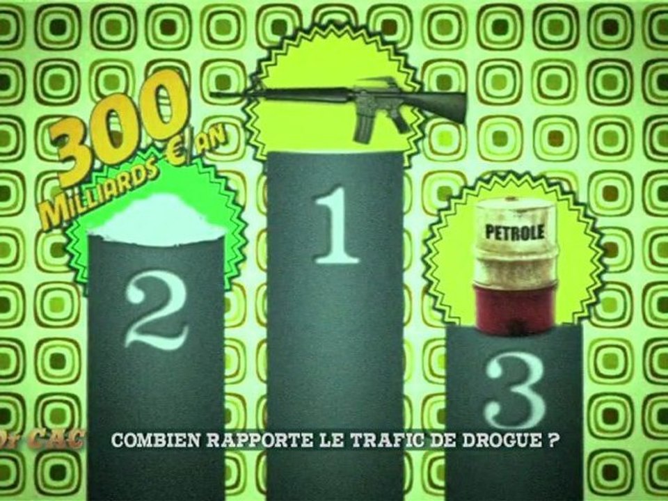 Dr CAC - Combien rapporte le trafic de drogue ?