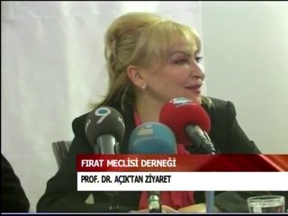 Prof. Dr. Yasemin Açık'tan Fırat Meclisi Derneği'ne Ziyaret