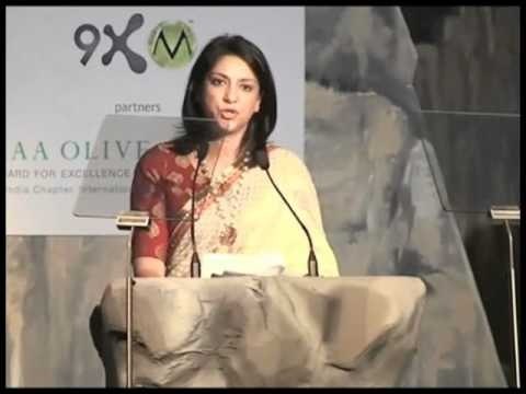 'IAA Olive Crown' Awards 2012 - Priya Dutt and Nita Ambani