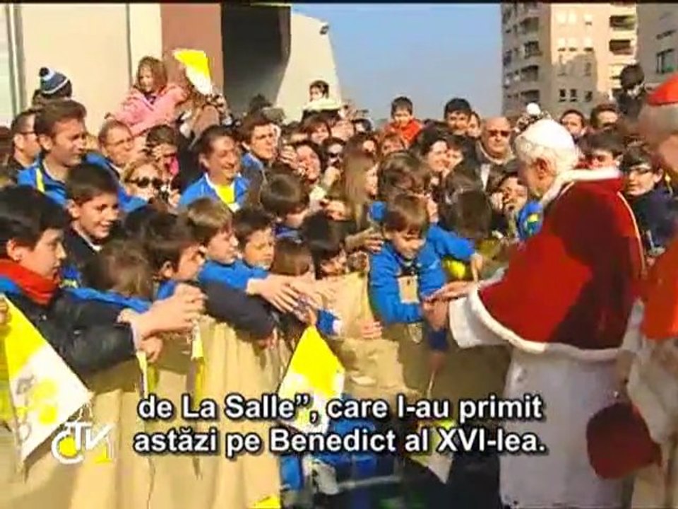 Benedict al XVI-lea: Fiţi cu toţii misionari ai lui Cristos!