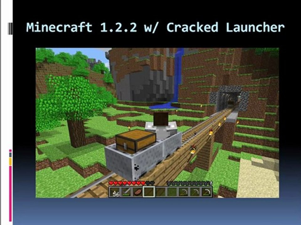MINECRAFT 1.2.2 with Cracked Launcher