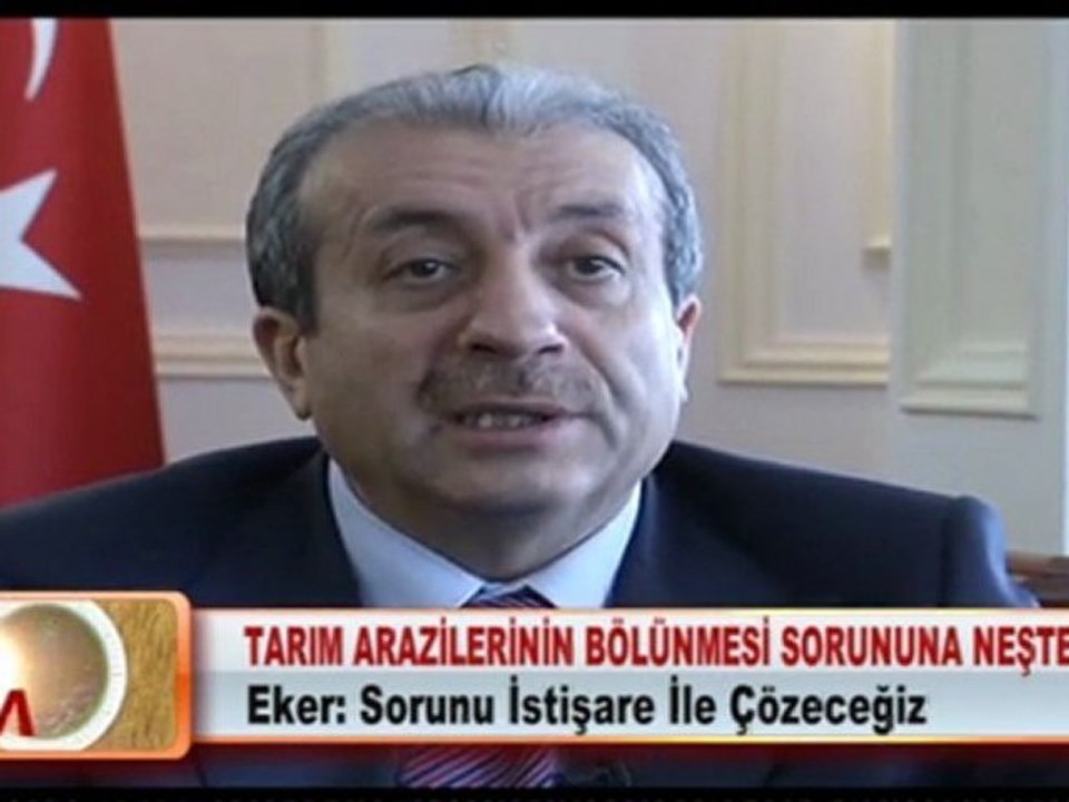 TARIM ARAZİLERİNİN BÖLÜNMESİ SORUNUNA NEŞTER 06.03.2012