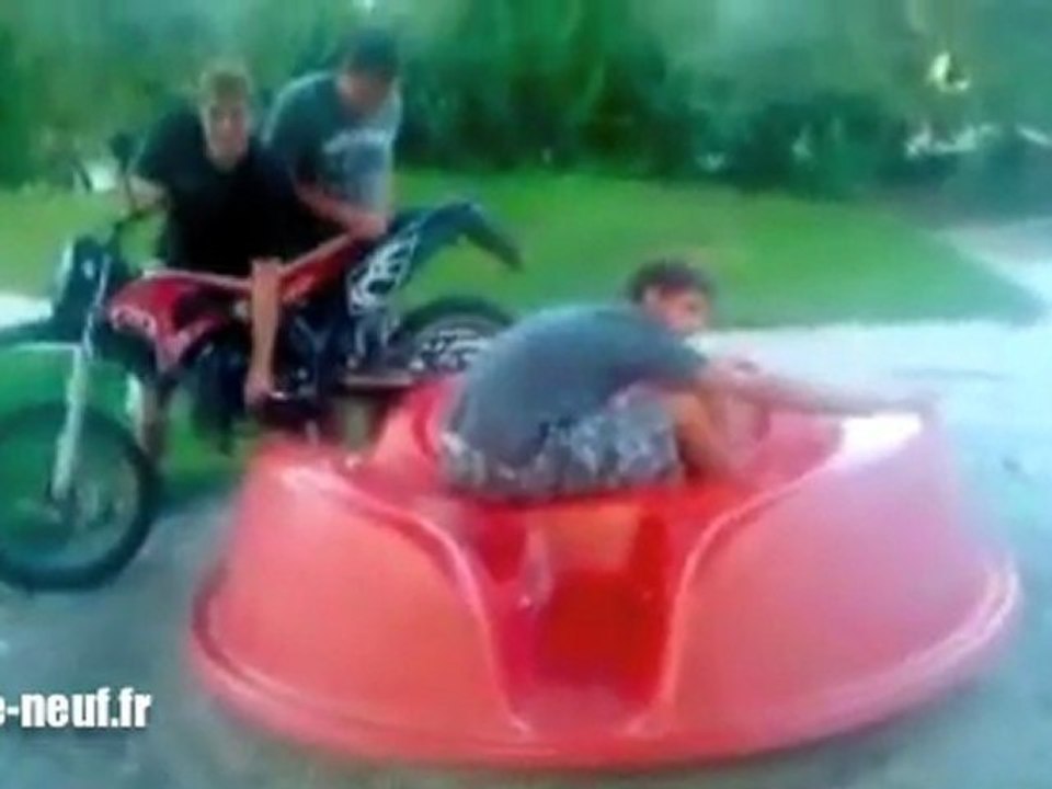 Regis la moto et le manège