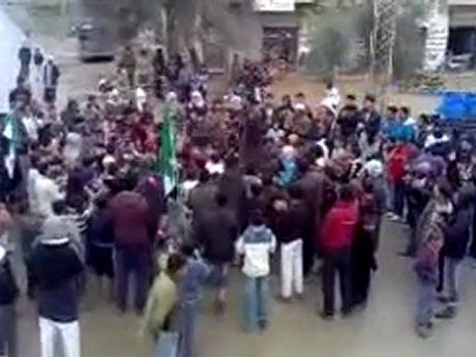 فري برس ديربرس ديرالزور   قرية الجرذي   مظاهرة صباحية   6 3 2012