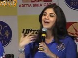 Pregnant Shilpa Shetty launches Rajasthan Royals JERSEY