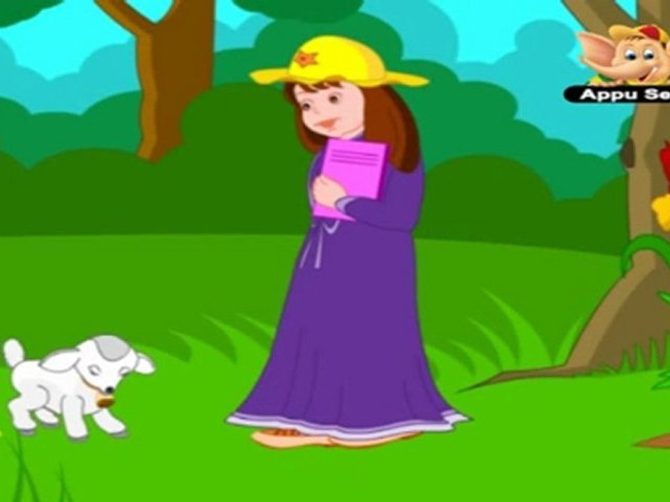 Animal Nursery Rhymes   Mary Had A Little Lamb...