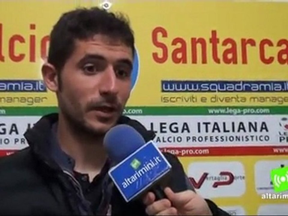 calcio intervista schiavini pre santarcangelo cuneo