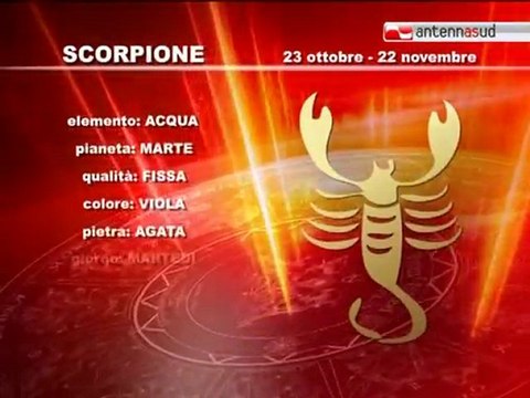 07.03.12 Segno per segno, l'oroscopo di Antenna Sud