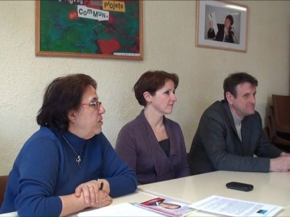 Conférence de presse du PS86 06/03/2012