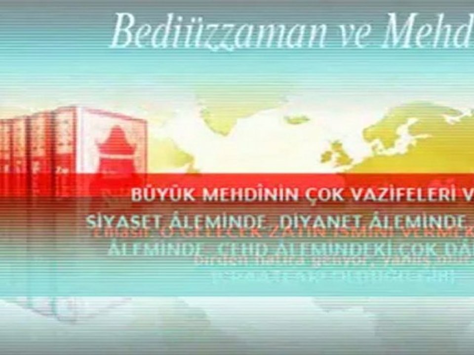 BEDİÜZZAMAN VE MEHDİYET