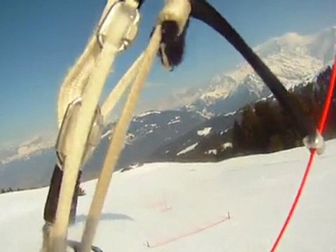 Entrainement Vol et Ski à Saint Gervais Mont Blanc