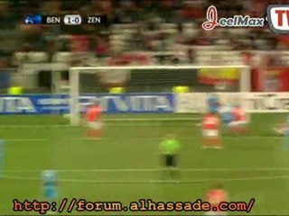 بنفيكا 1 زينيت 0