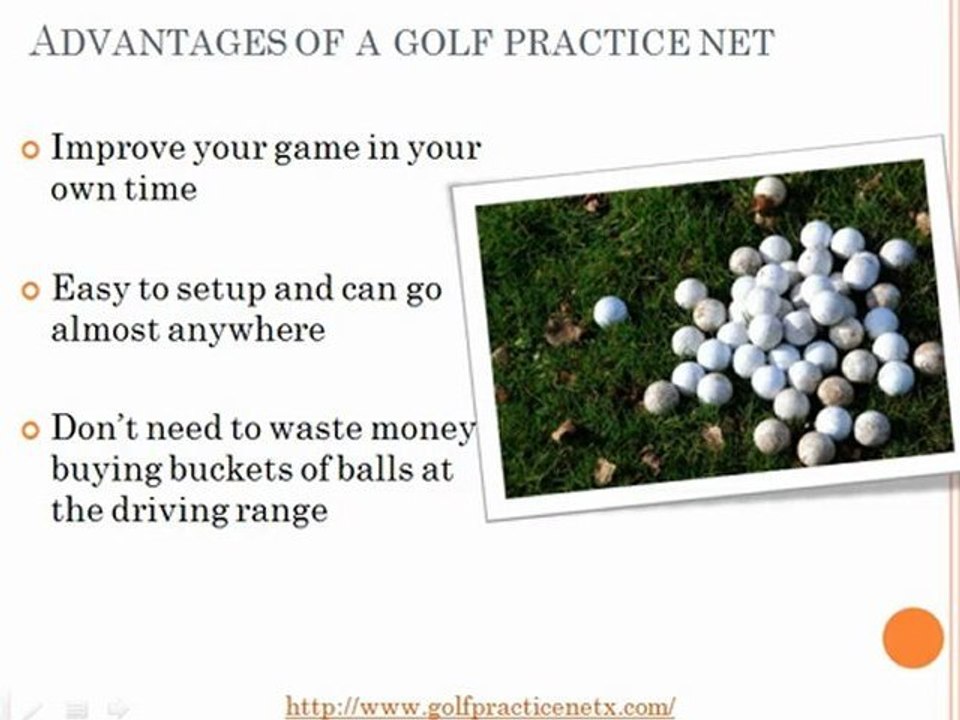 Golf Practice Net Basics