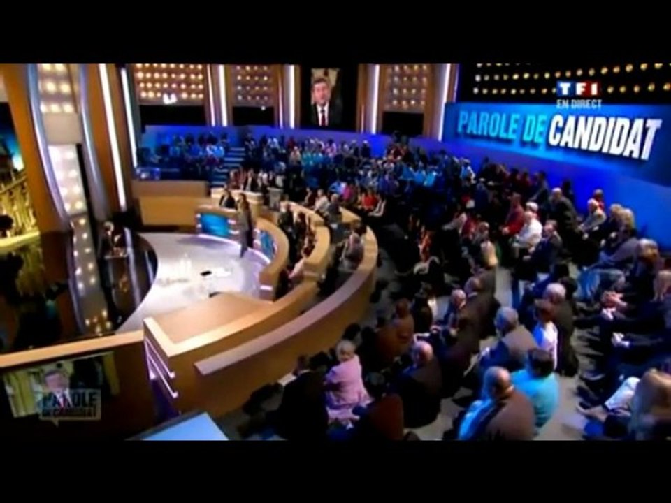 Analyse du passage de Jean-Luc Mélenchon à Parole de candidat sur TF1
