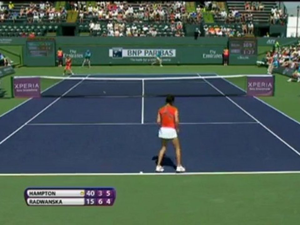 Indian Wells - Radwanska, a cuartos