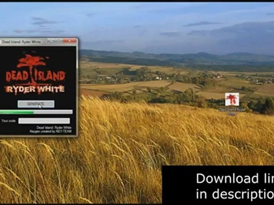 Dead Island Ryder White Keygen and crack â€¢ FREE Download