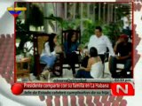 (VIDEO) Pdte. Chávez paseó por el centro de salud junto a su familia en La Habana