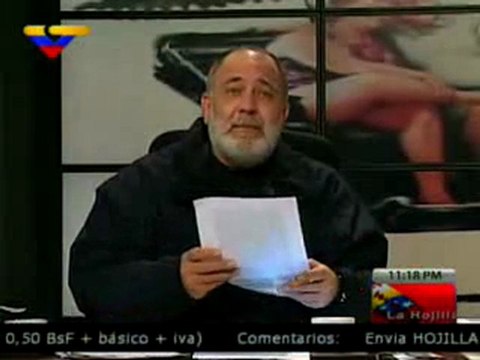(VIDEO) La hojilla del día lunes, 12.03.2012 1/4