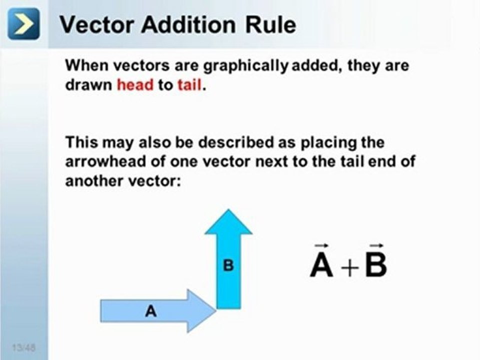 Vector and Kinematics in 2D - The Difference between Vectors and Scalars