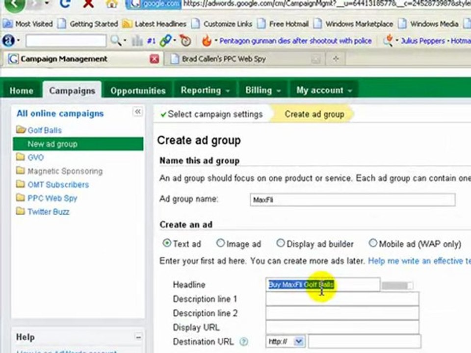 Google Adwords PPC Tutorial