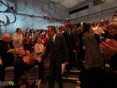 Présidentielles : meeting de François Bayrou à Strasbourg