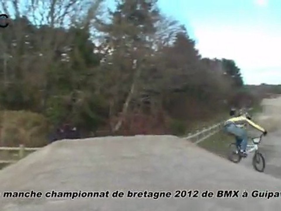 2ème manche championnat de bretagne 2012 de BMX à Guipavas finaleB élite régional
