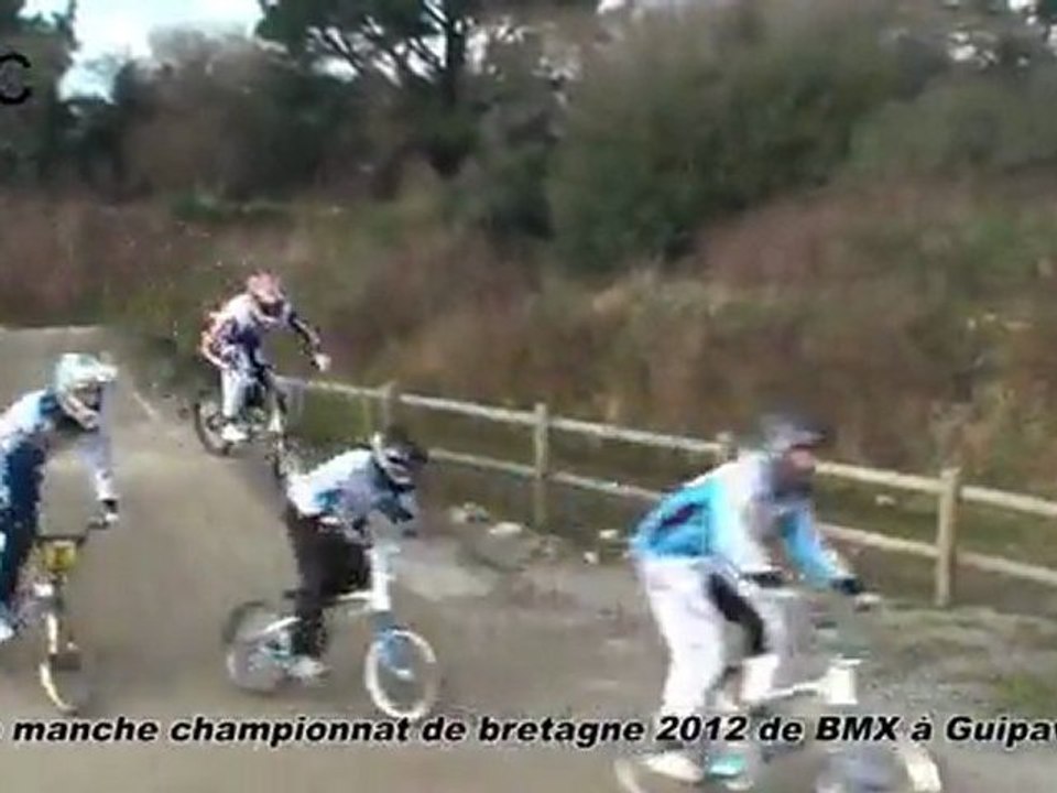 2ème manche championnat de bretagne 2012 de BMX à Guipavas finale A elite régionale