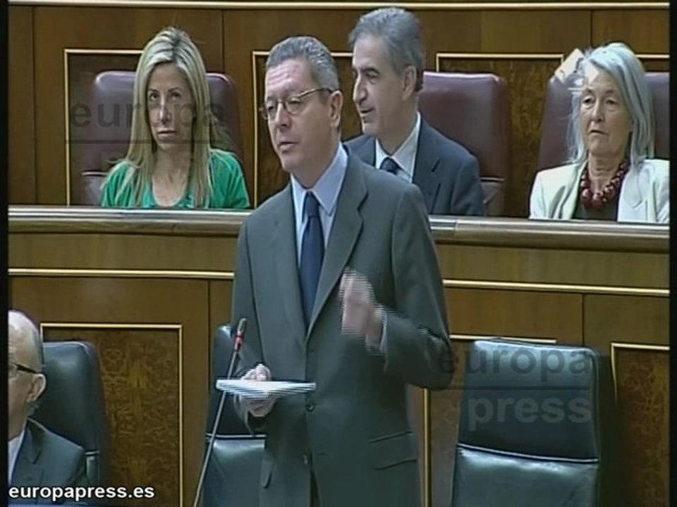 Gallardón responde sobre 'ley del aborto'