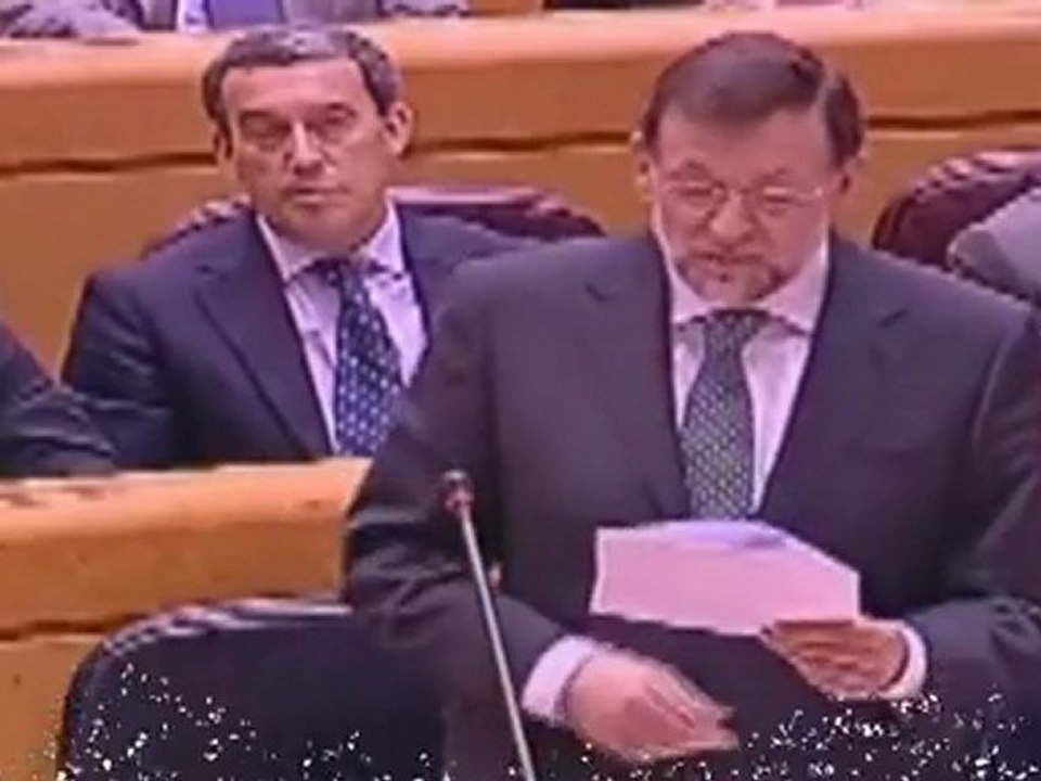 Sesión de control en el Senado: Rajoy:"Reforma laboral como alternativa al despido"