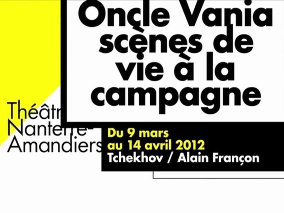 Oncle Vania - Scènes de vie à la campagne - Bande Annonce
