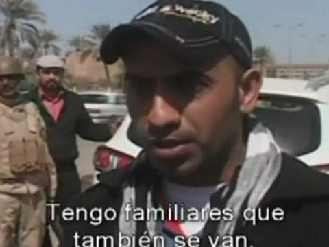 Iraquíes que se exiliaron en Siria regresan a Irak