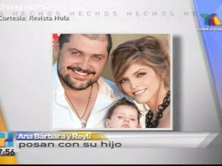 Se confirma que Jerónimo el hijo de Ana Barbara si es de Reyli Barba