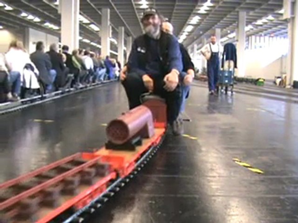 Livesteam Meeting Cologne 2008 Loco Parade with several German and British locos