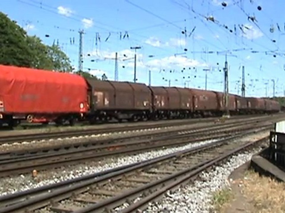 Rangierarbeiten BR294 im Bf Neuwied Teil 001 von 003