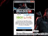 Mass Effect 3 Squad Appearance Pack DLC Free Xbox 360 - PS3