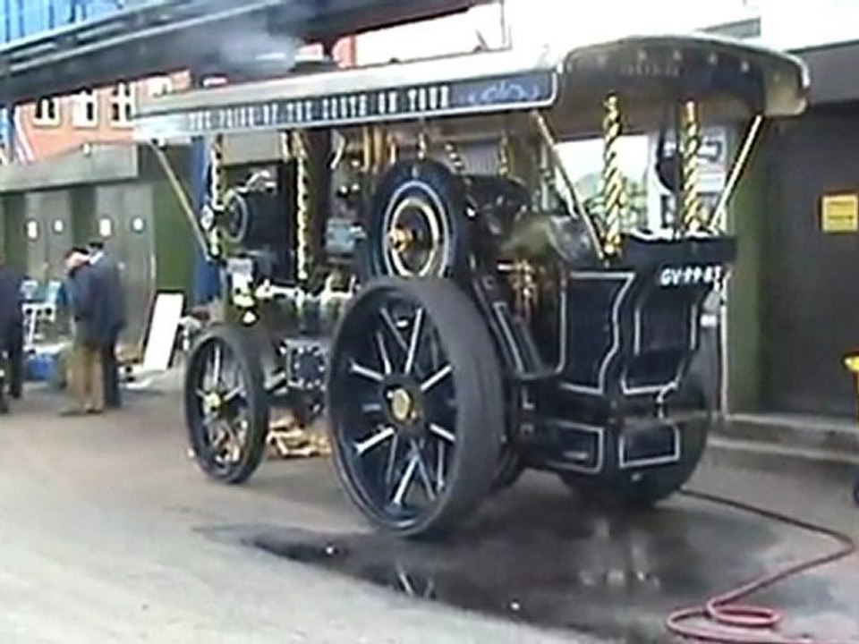 The Garrett Prachtlokomobile am flensburger Kohlepier 001
