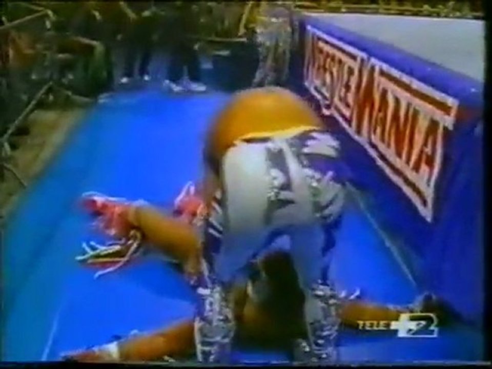 Ultimate Warrior vs Machoman WM7 (commento di Dan Peterson) parte 3 di 4