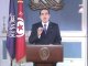 Discours du president Ben ali 13 janvier 2011 - Elections 2014 en tunisie