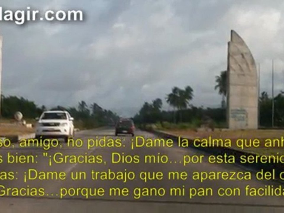 Da las gracias por lo que hay en mente