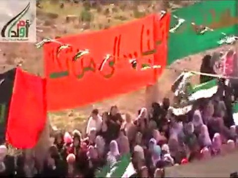 فري برس درعا ام النشامى ام ولد مظاهرة نصرة للحراك 7 3 2012