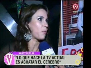 Pronto.com.ar Nancy Duplaa vuelve a la TV