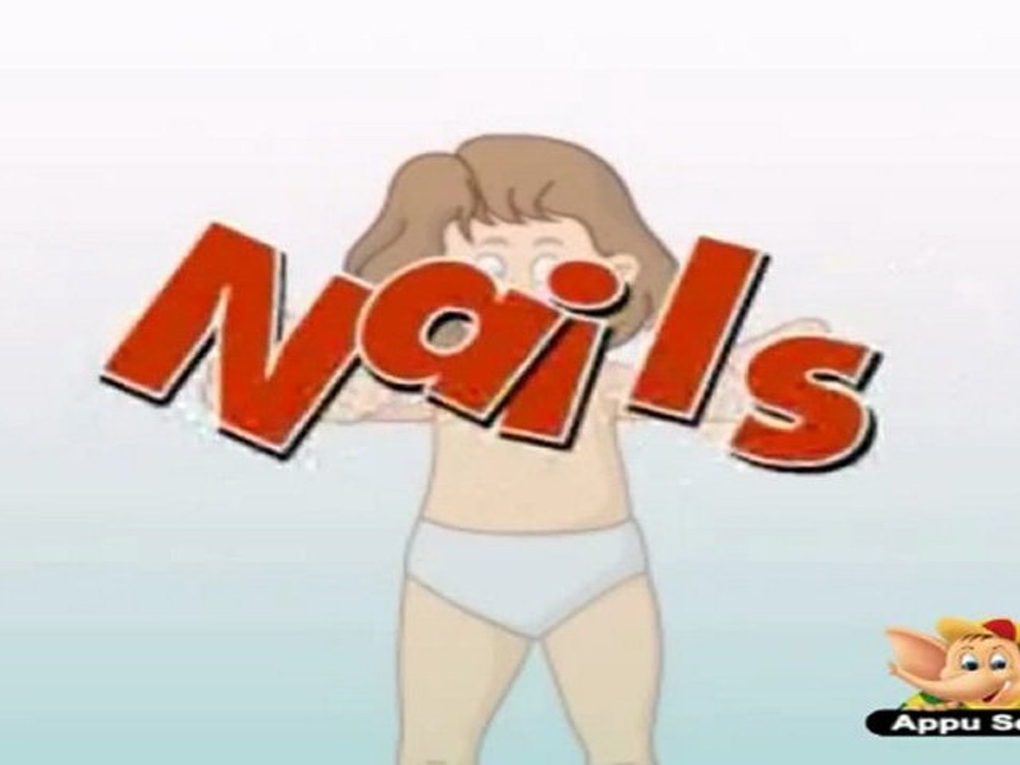 Parts Of The Body - Kids Cartoon Animation Learn Series