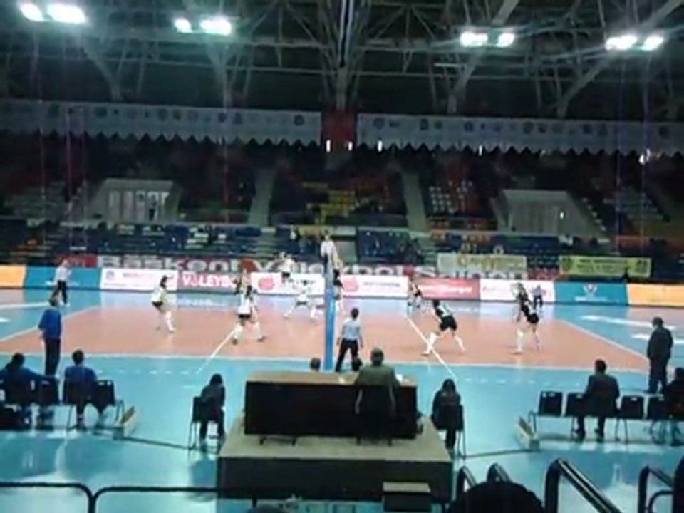 Beşiktaş-Ankaragücü Bayan voleybol..