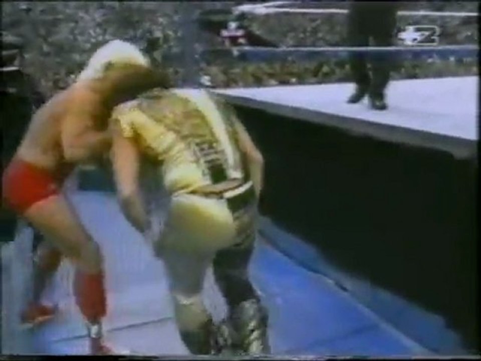 Ric Flair vs Machoman WM 8 (commento di Dan Peterson) (parte 3 di 3)
