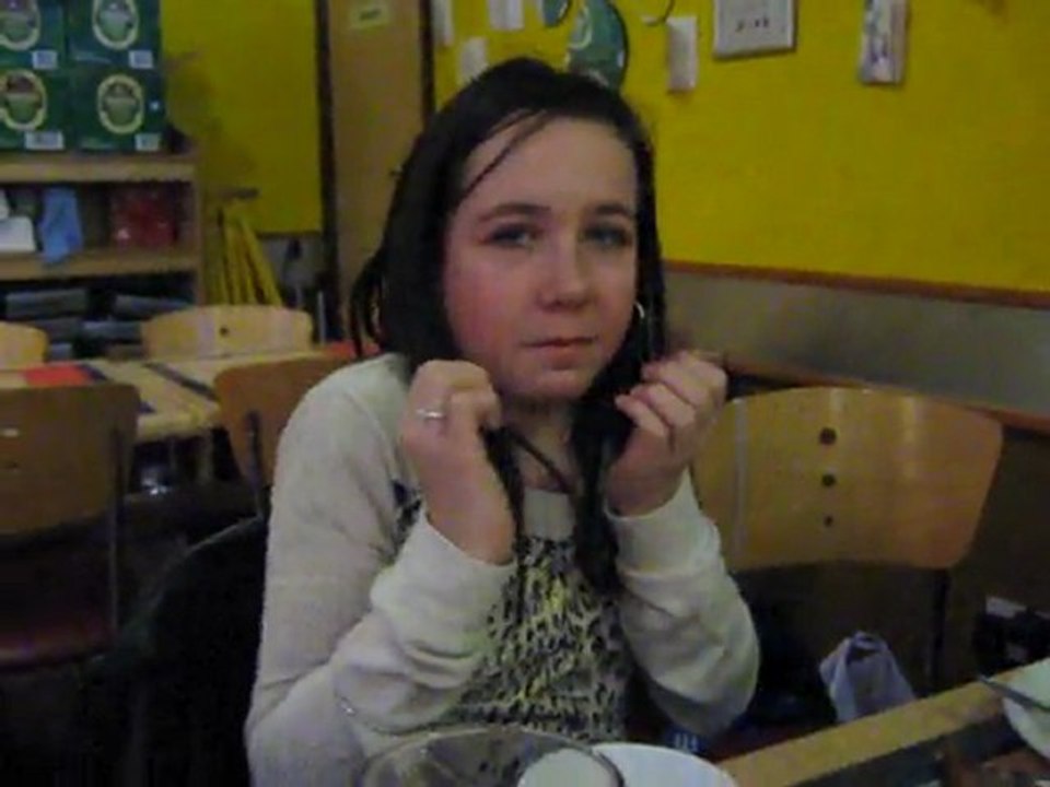 Me taking a brain freeze